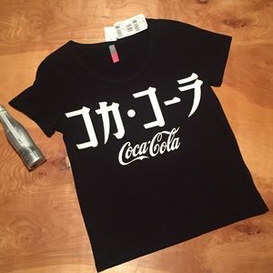 Coca-Cola T -Shirt (black w/ Asian Script)